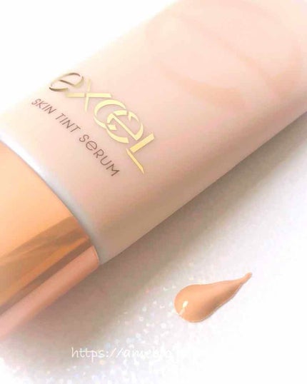 スキンティントセラム/excel/リキッドファンデーションを使ったクチコミ(2枚目)