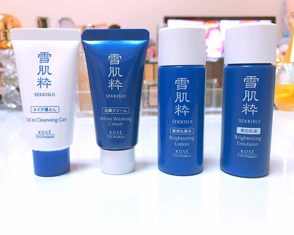 スキンケアセット P/雪肌粋/スキンケアキットを使ったクチコミ（1枚目）