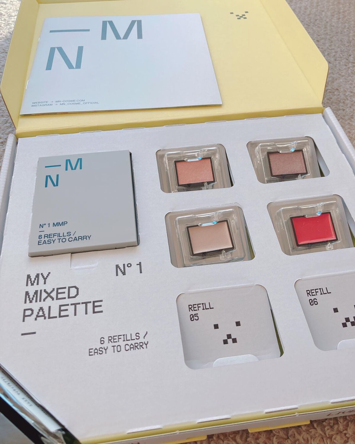 MY MIXED PALETTE 4色カスタムパレット/MN/マルチパレットを使ったクチコミ(6枚目)