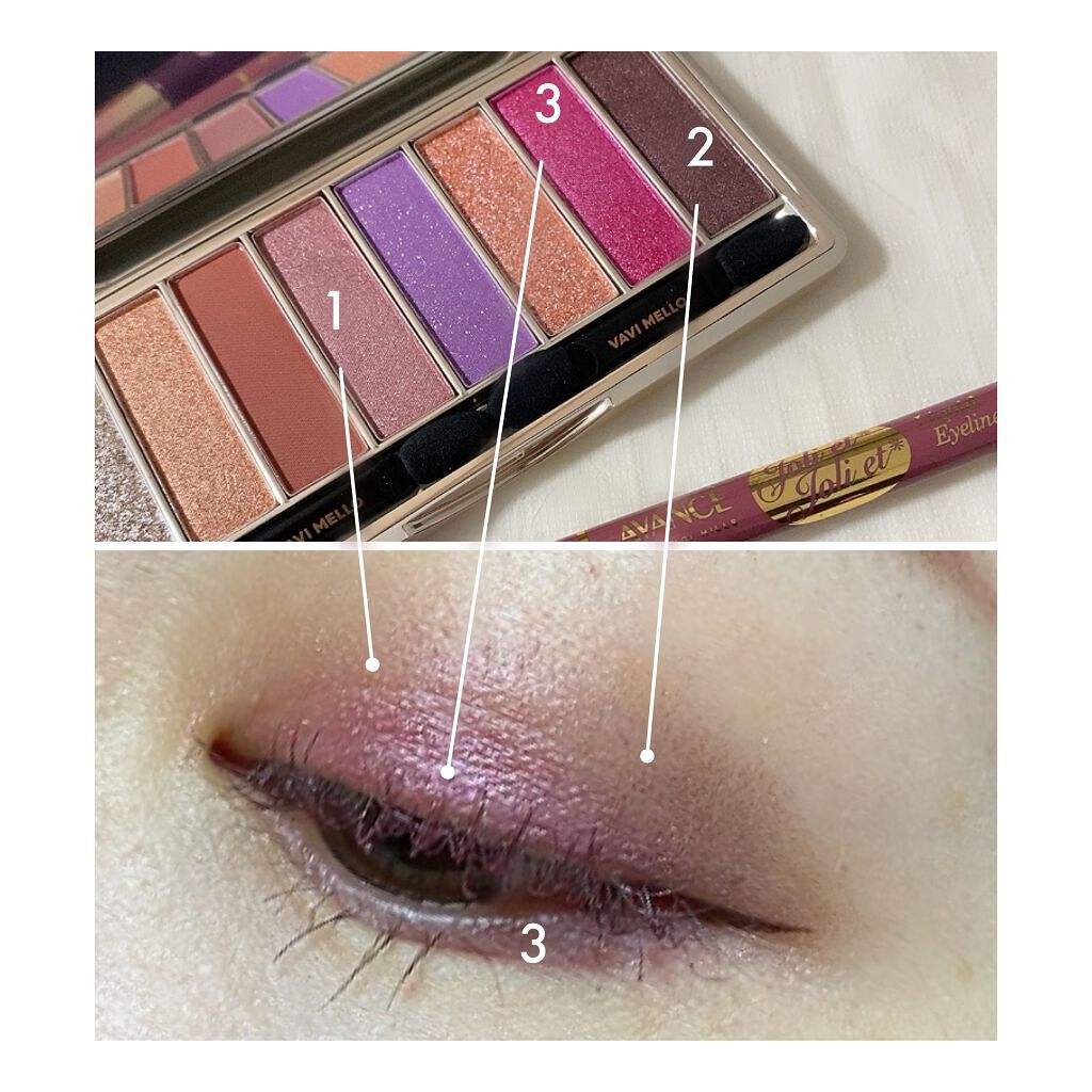 アヴァンセ ジョリ・エ ジョリ・エ リキッドアイライナー/アヴァンセ/リキッドアイライナーを使ったクチコミ（2枚目）