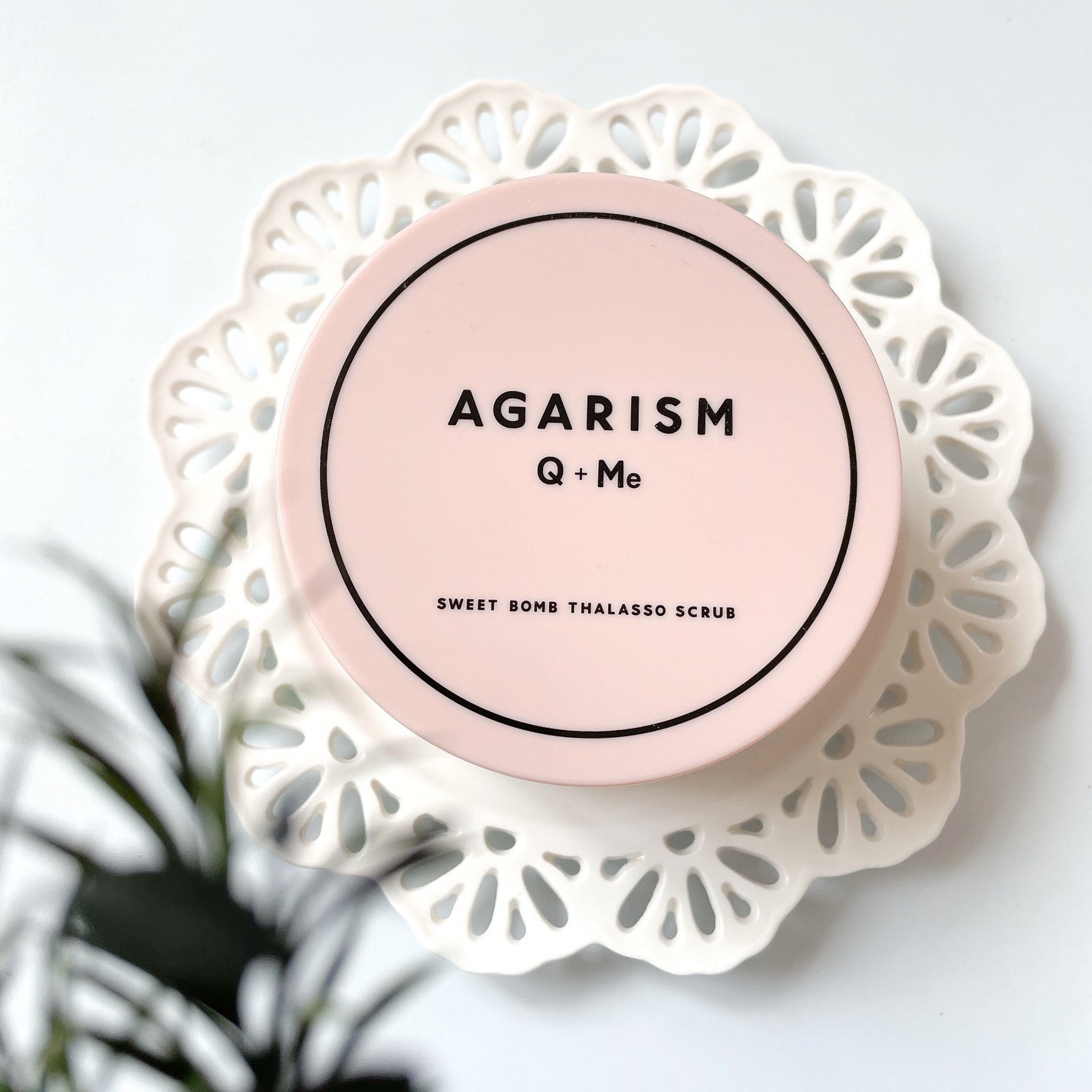 Q+Me スウィート ボム タラソ スクラブ/AGARISM/バスト・ヒップケアを使ったクチコミ(1枚目)