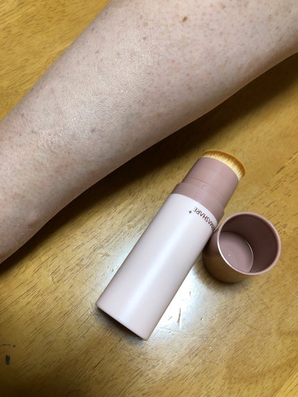 ヴィーガンナチュラルカバースティックファンデーション/DERMASHARE/その他ファンデーションを使ったクチコミ(5枚目)