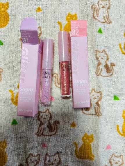 シュガー トゥインクル リキッド グリッター/PERIPERA/グリッターを使ったクチコミ(1枚目)