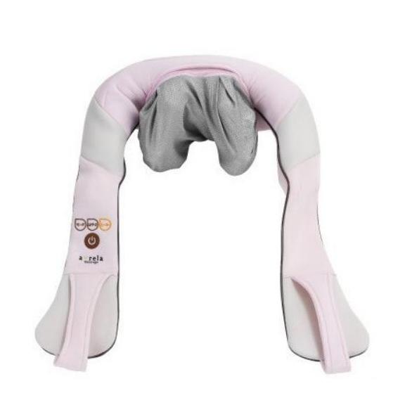 コードレス首マッサージャー　もみたいむ ピンク