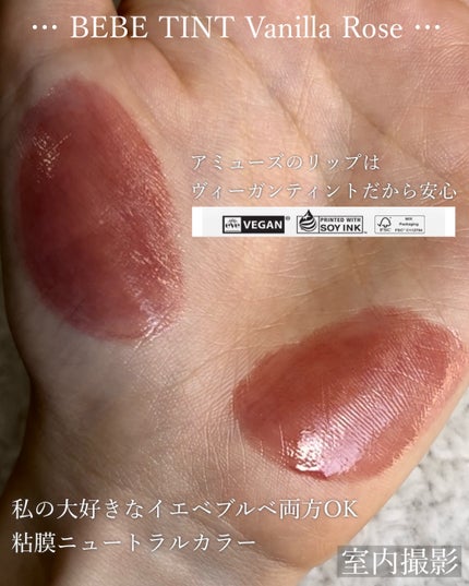 べべティント/AMUSE/リップティントを使ったクチコミ(5枚目)