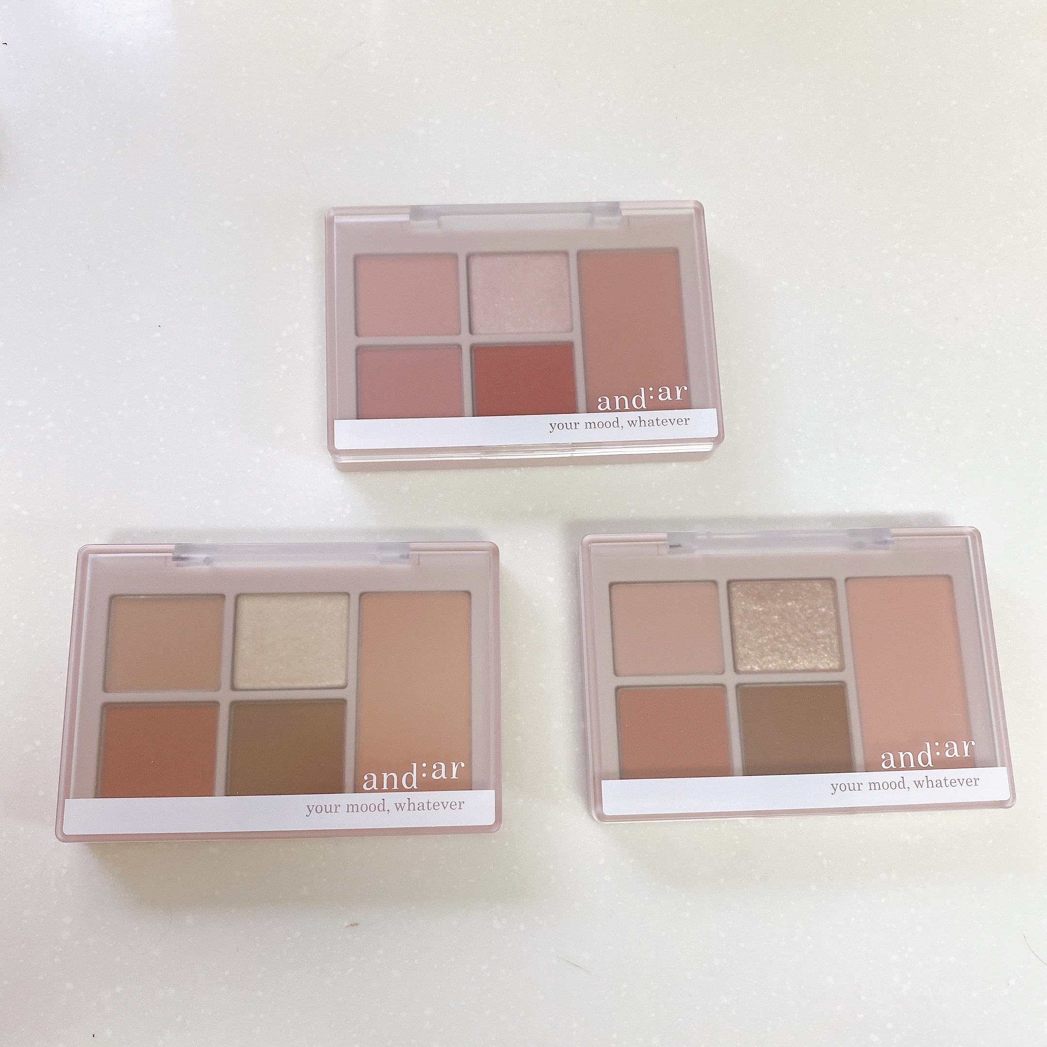 マルチカラーパレット ディアコーラル/and:ar/マルチパレットを使ったクチコミ（2枚目）