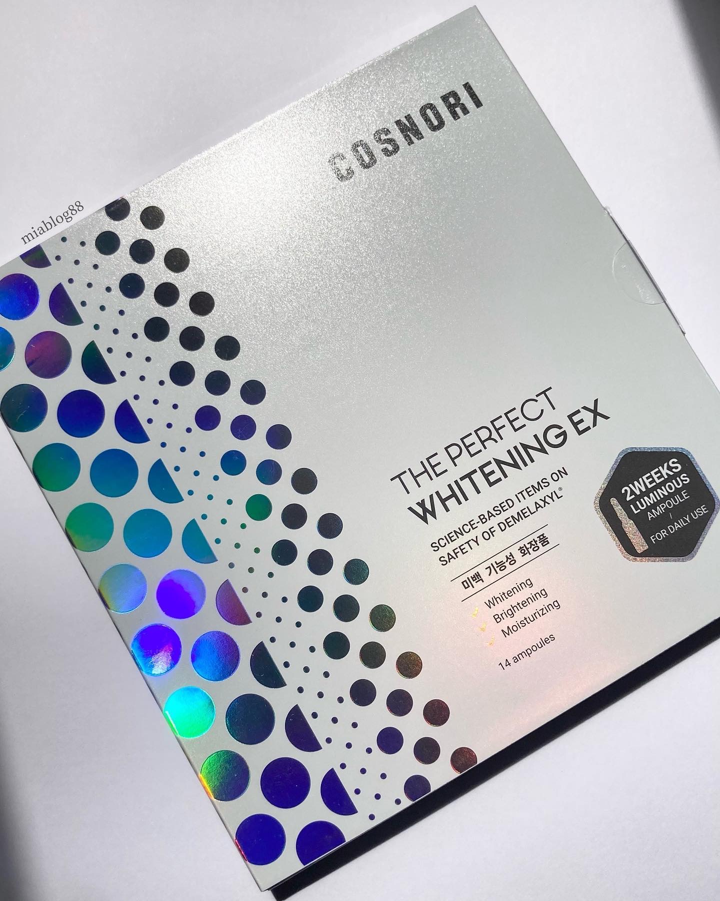 whitening EXアンプル/COSNORI/美容液を使ったクチコミ（2枚目）