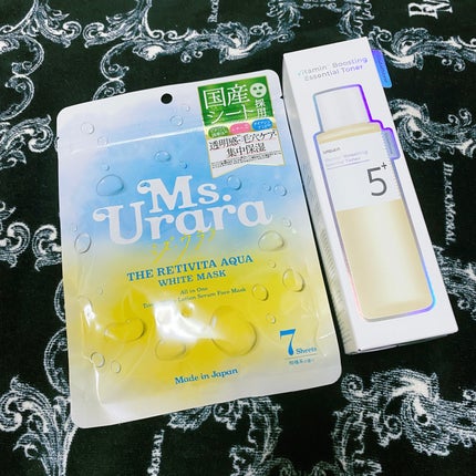 ザ レチビタ アクア ホワイト マスク/Ms.Urara/シートマスク・パックを使ったクチコミ(2枚目)