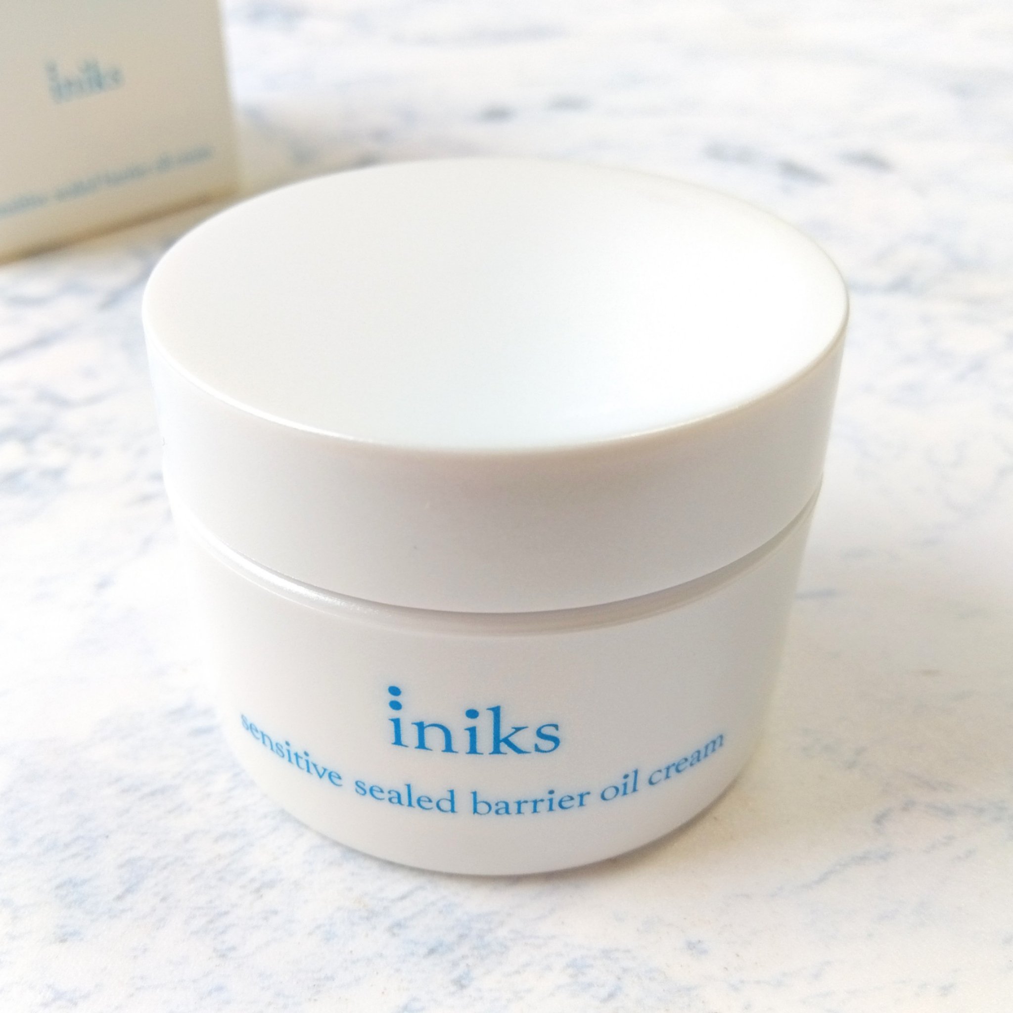 センシティブ シールドバリア オイルクリーム/iniks/フェイスクリームを使ったクチコミ（2枚目）