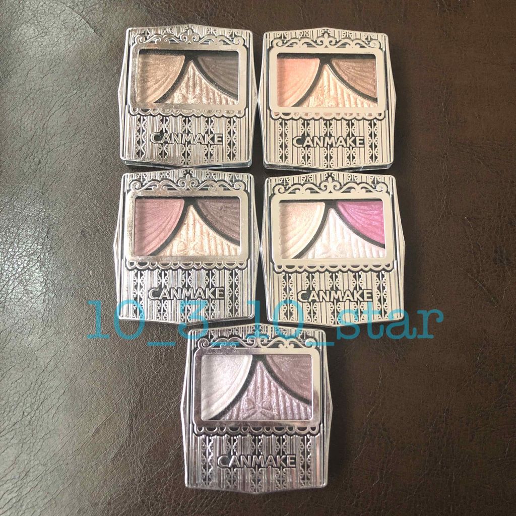 ジューシーピュアアイズ/キャンメイク/アイシャドウパレットを使ったクチコミ（1枚目）