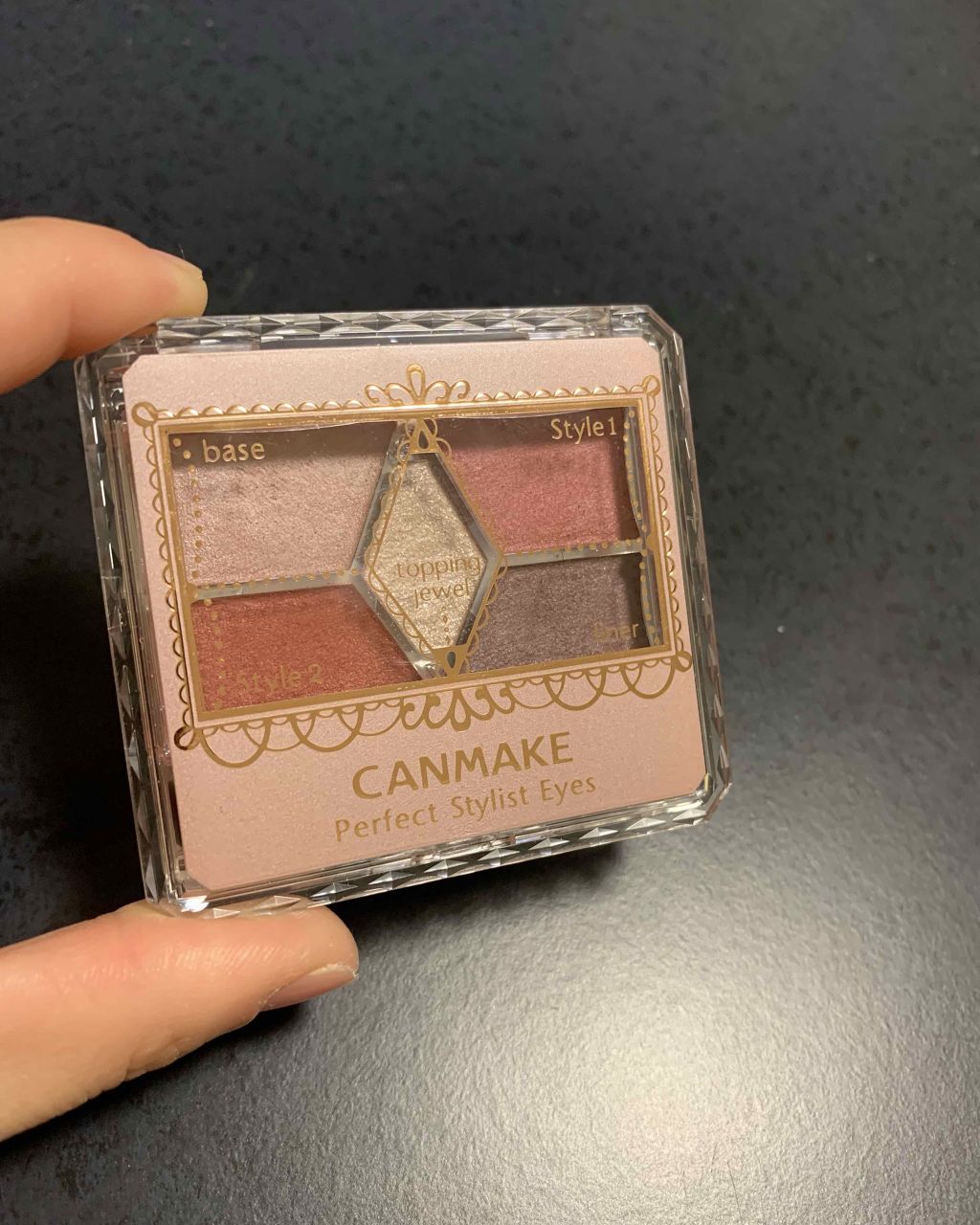 【旧品】パーフェクトスタイリストアイズ/キャンメイク/アイシャドウパレットを使ったクチコミ（1枚目）