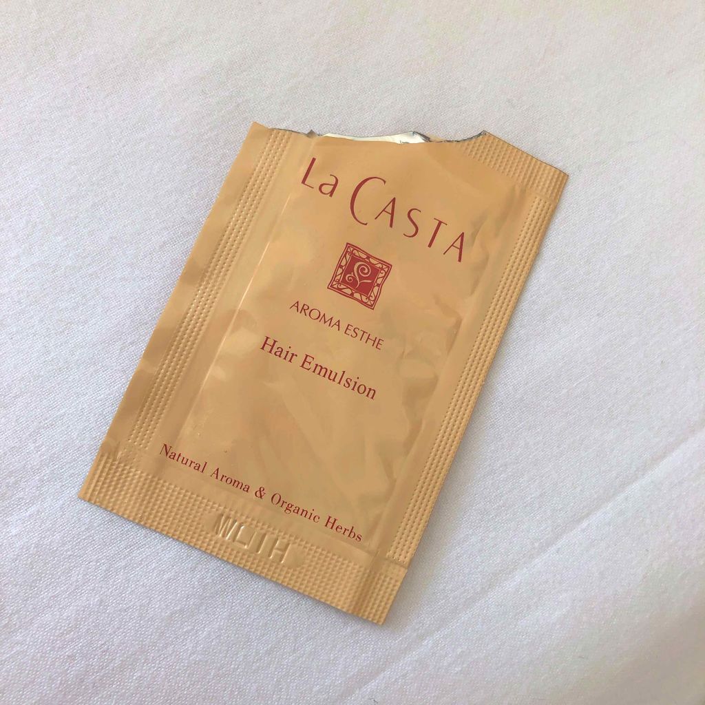 アロマエステ ヘアエマルジョン/ラ・カスタ/ヘアオイルを使ったクチコミ（1枚目）