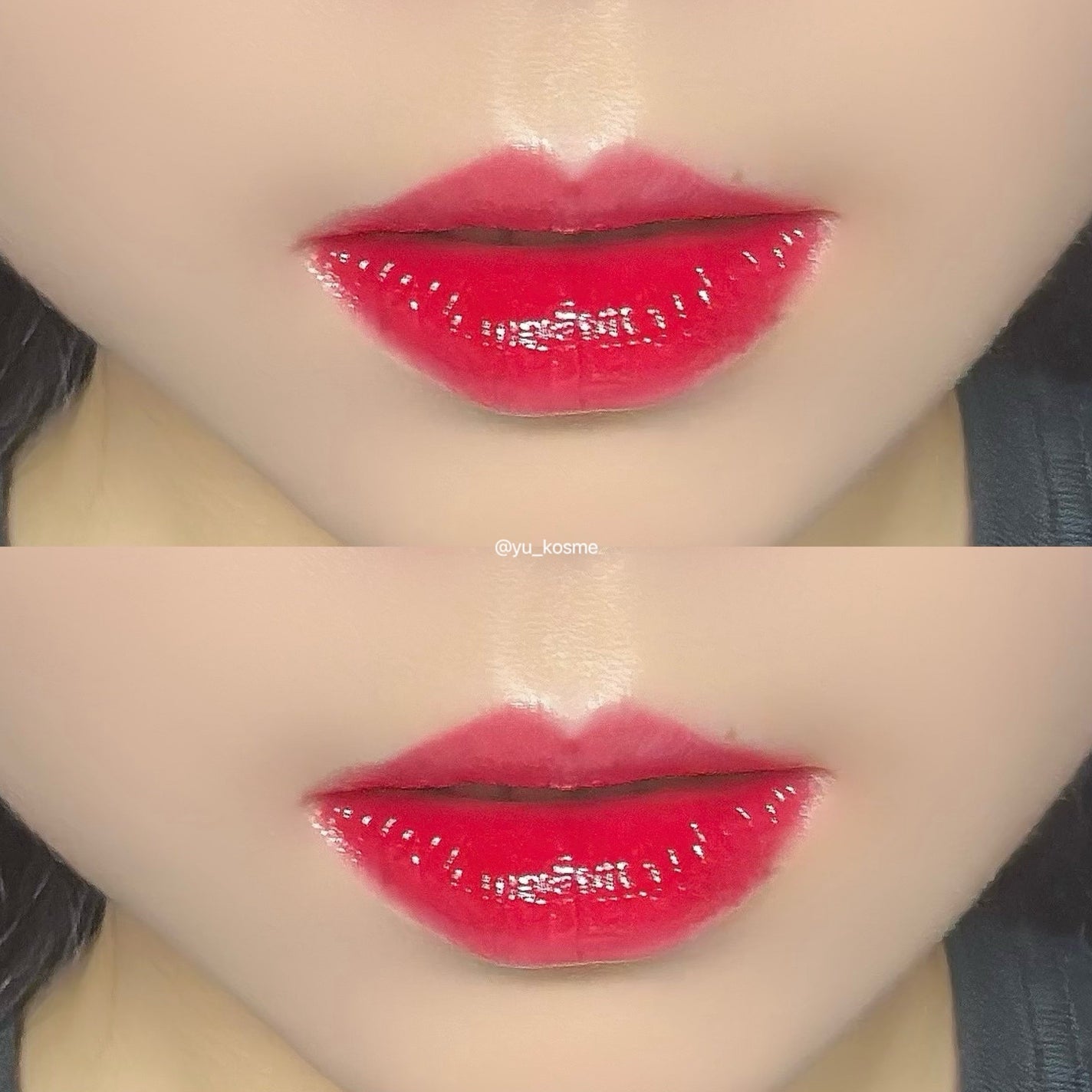 グラッセリップティント/mude/リップティントを使ったクチコミ(4枚目)