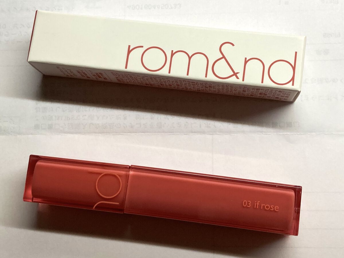 デュイフルウォーターティント/rom&nd/リップティントを使ったクチコミ（1枚目）
