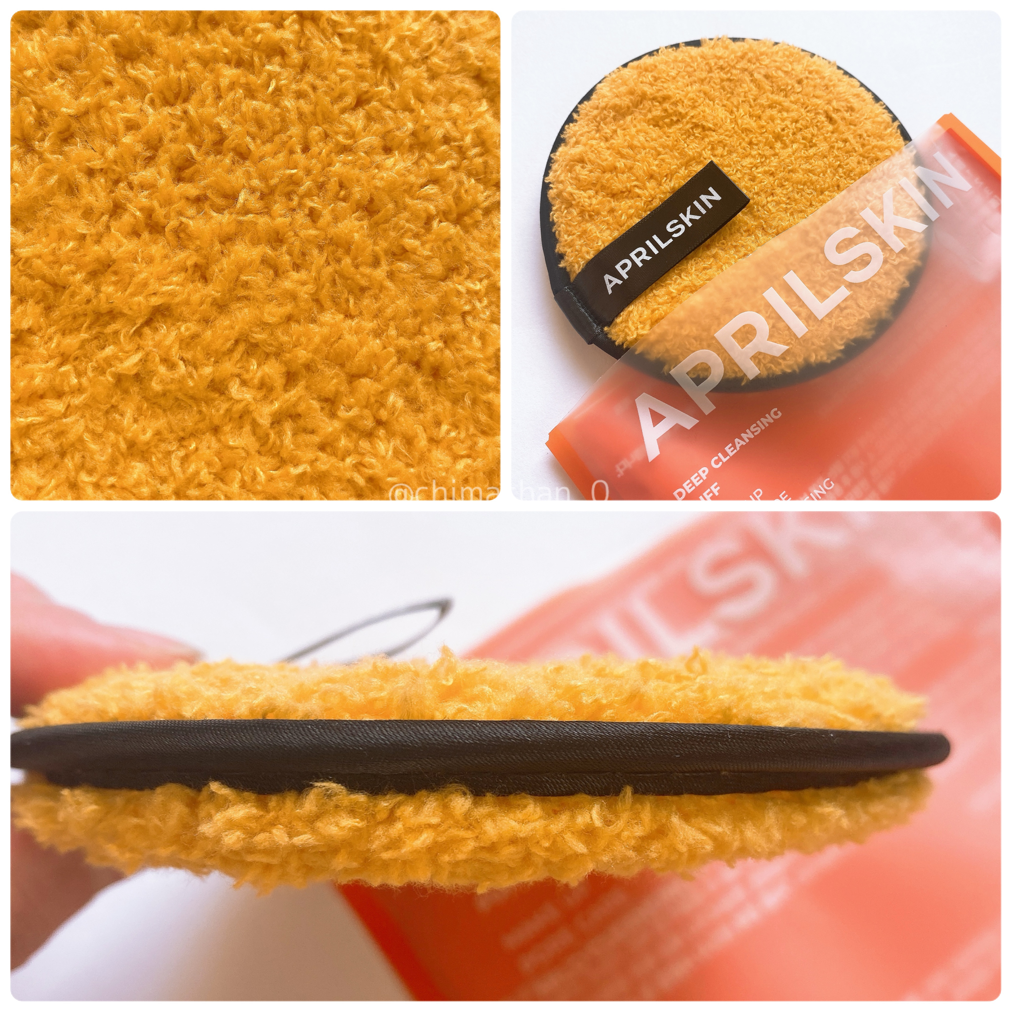 ディープクレンジングパフ/APRILSKIN/その他スキンケアグッズを使ったクチコミ（3枚目）