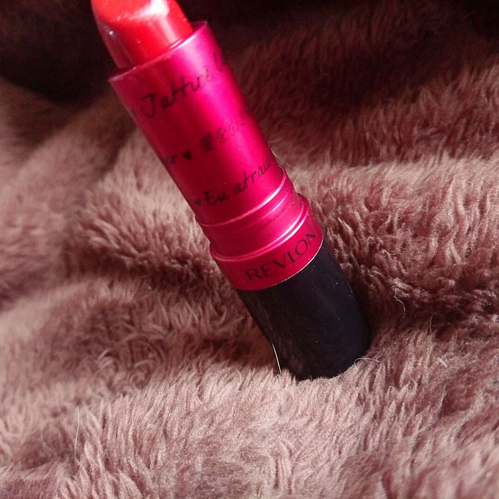 スーパー ラストラス リップスティック/REVLON/口紅を使ったクチコミ（2枚目）