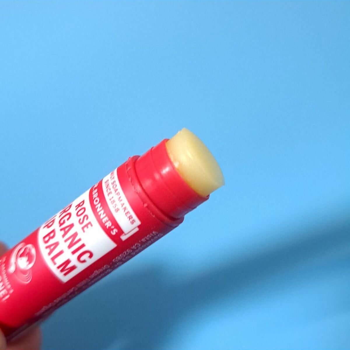 マジック オーガニックリップバーム/ドクターブロナー/リップバームを使ったクチコミ(6枚目)