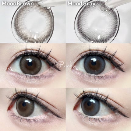 Moodnight 1day/OLENS/カラーコンタクトレンズを使ったクチコミ(5枚目)