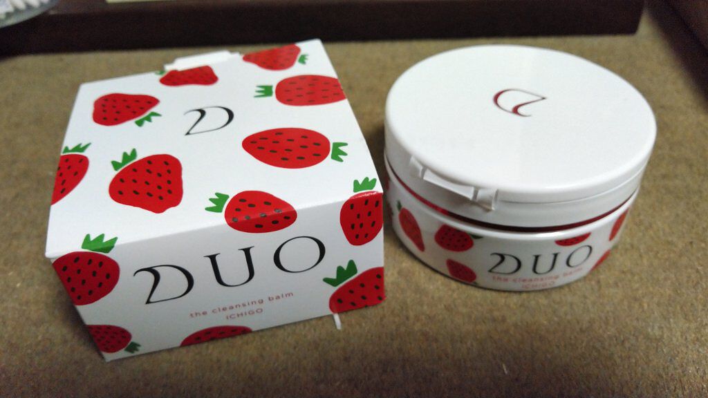 デュオ ザ クレンジングバーム いちご/DUO/クレンジングバームを使ったクチコミ（1枚目）