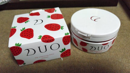 デュオ ザ クレンジングバーム いちご/DUO/クレンジングバームを使ったクチコミ(1枚目)