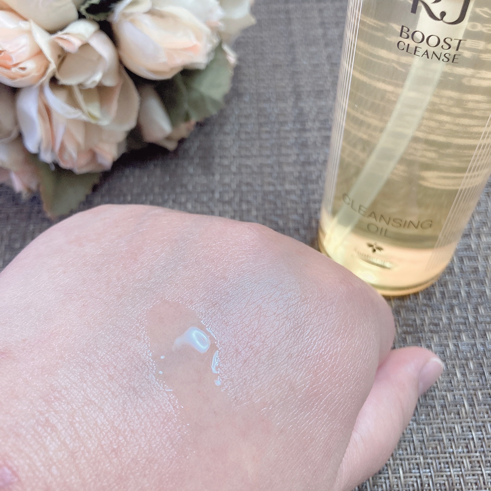 RJ ブーストクレンズ クレンジングオイル /アピセラピーコスメティクス/オイルクレンジングを使ったクチコミ（2枚目）