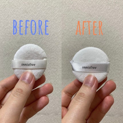 ノーセバム ミネラルパウダー N/innisfree/ルースパウダーを使ったクチコミ(2枚目)