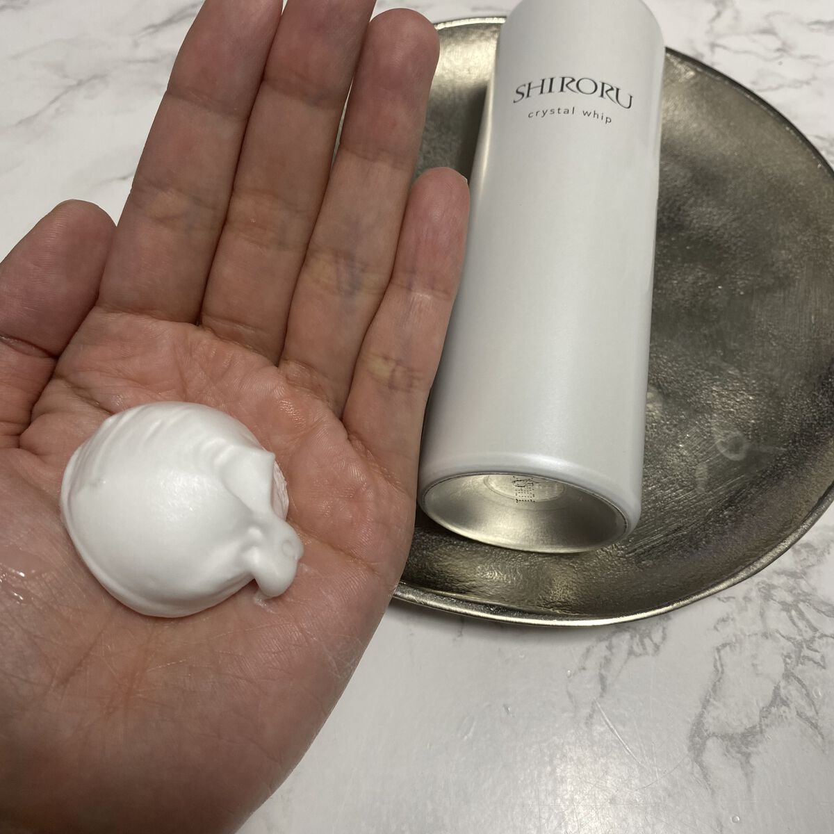 クリスタルホイップ/SHIRORU/泡洗顔を使ったクチコミ（2枚目）