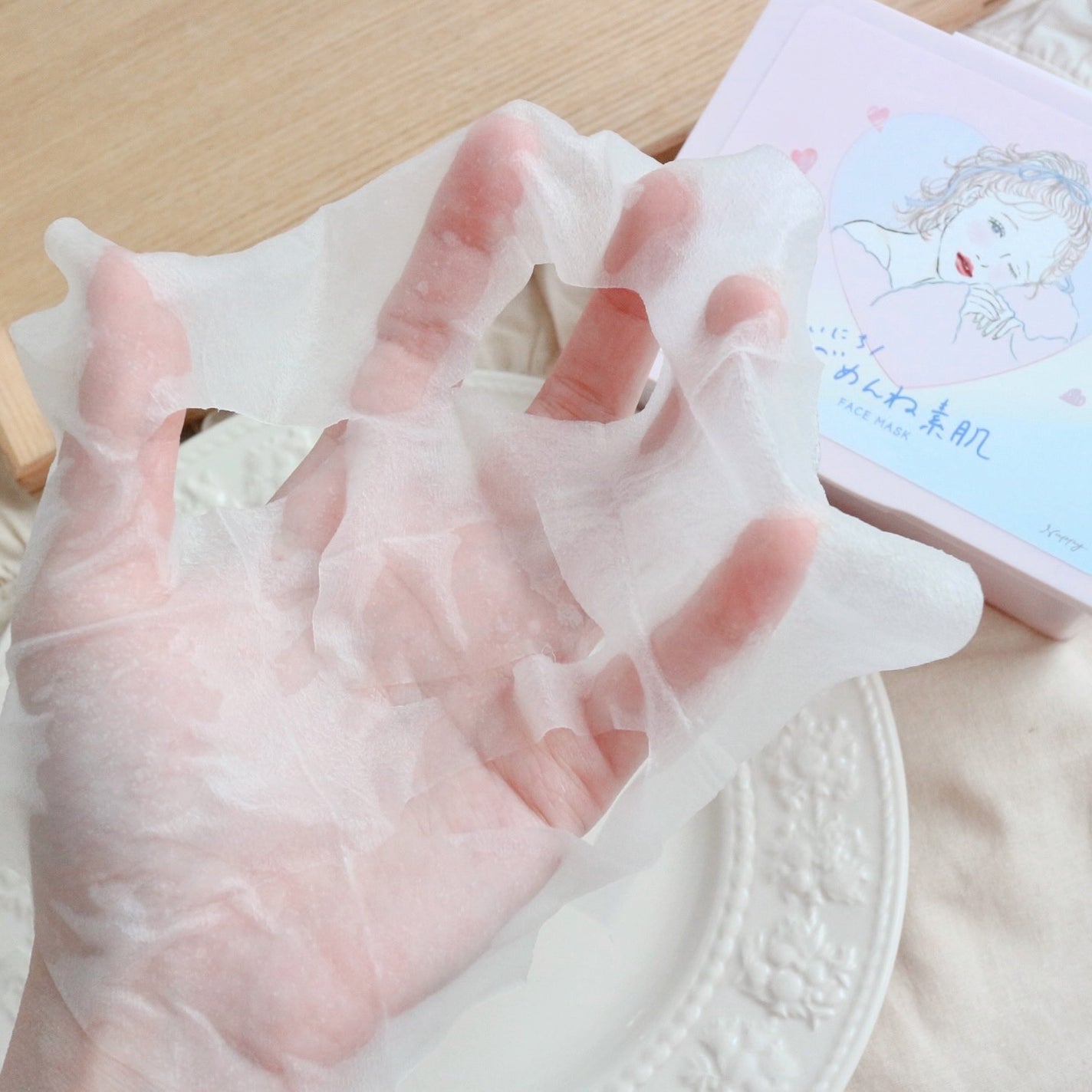 クリアターン まいにちごめんね素肌マスク/クリアターン/シートマスク・パックを使ったクチコミ(7枚目)
