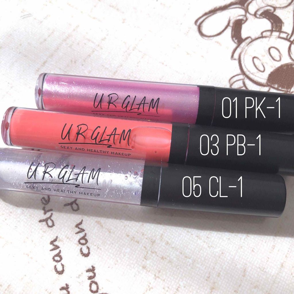 UR GLAM SHEER LIP GLOSS/U R GLAM/リップグロスを使ったクチコミ(2枚目)