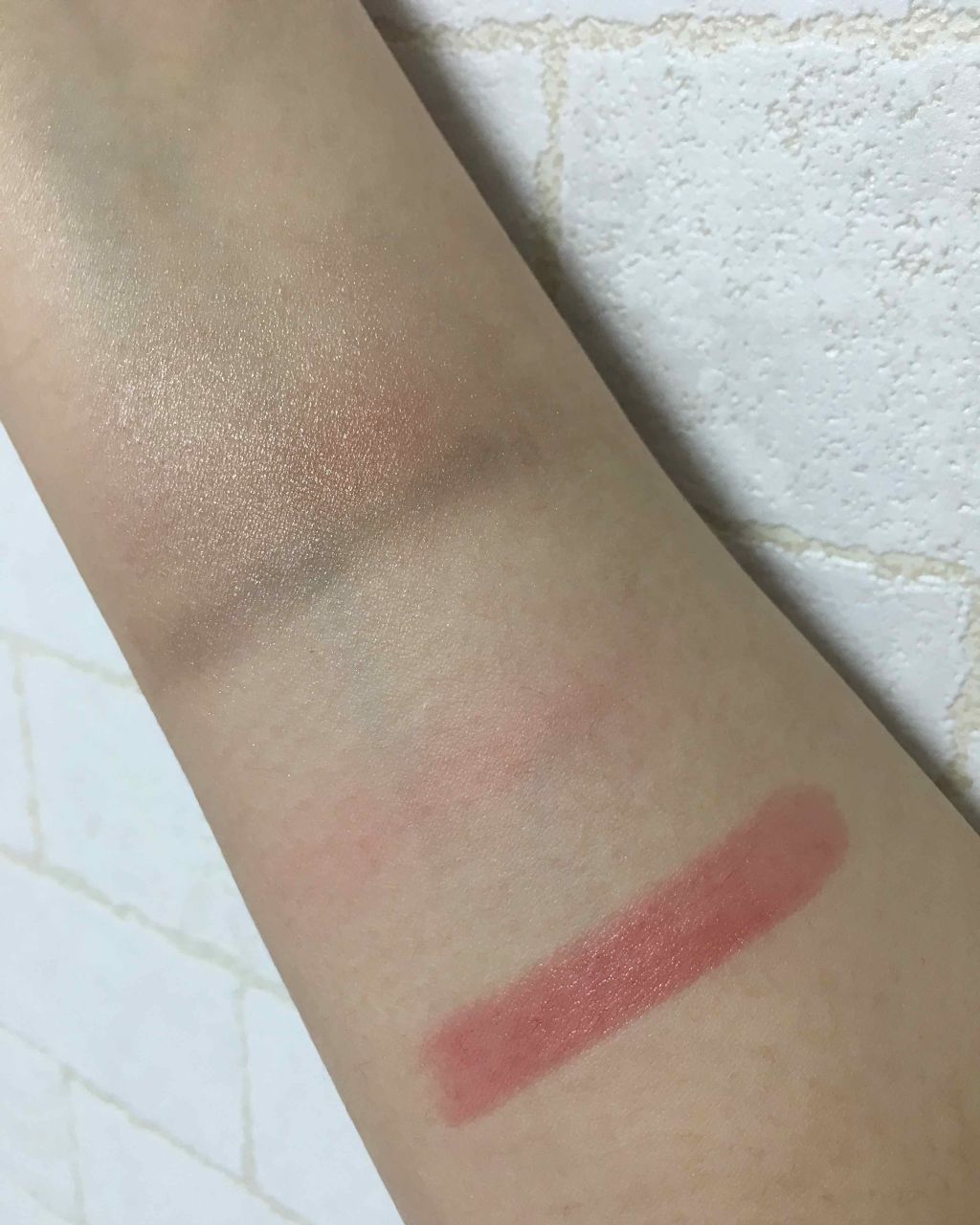 プチクレヨンチーク/インテグレート/ジェル・クリームチークを使ったクチコミ（2枚目）