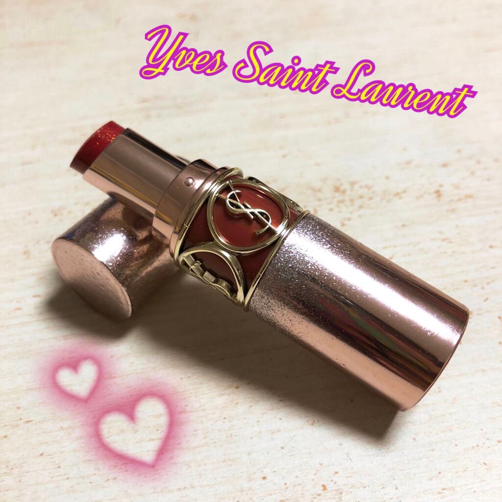 ルージュ ヴォリュプテ シャイン/YVES SAINT LAURENT BEAUTE/口紅を使ったクチコミ(1枚目)