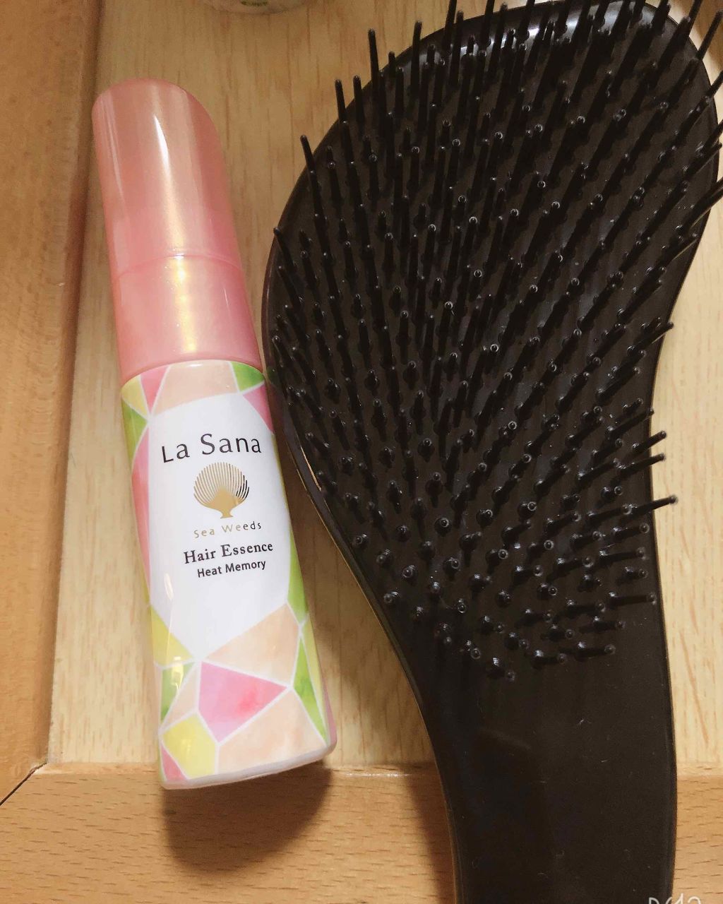 ラサーナ 海藻 ヘア エッセンス ヒートメモリー ピンクグレープフルーツの香り/ラサーナ/ヘアオイルを使ったクチコミ（1枚目）