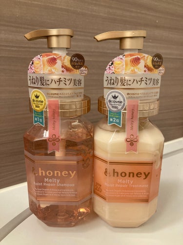 &honey Melty モイストリペア シャンプー1.0／モイストリペア ヘアトリートメント2.0 シャンプー本体440ml/&honey/シャンプー・コンディショナーの画像