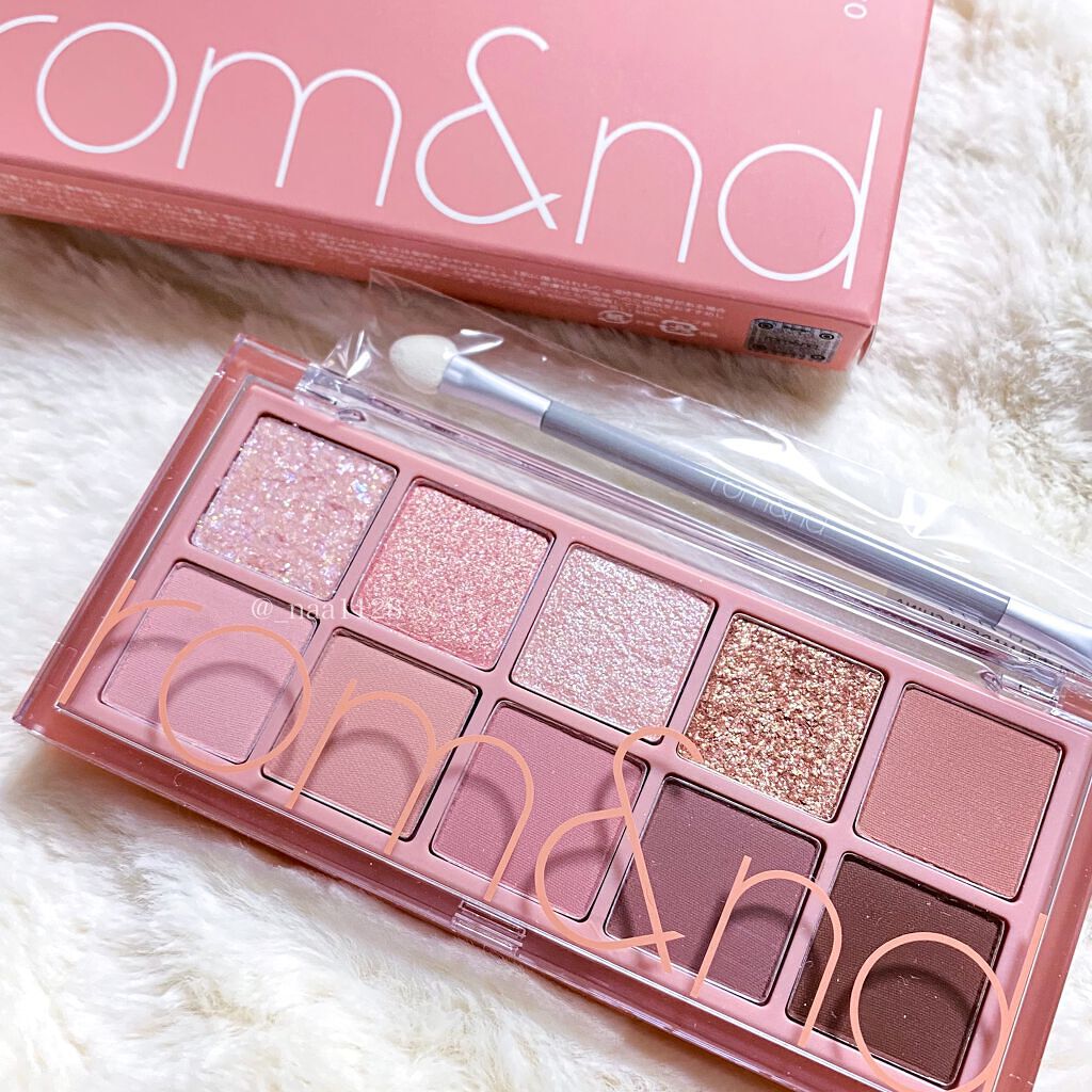 ベターザンパレット/rom&nd/アイシャドウパレットを使ったクチコミ(5枚目)