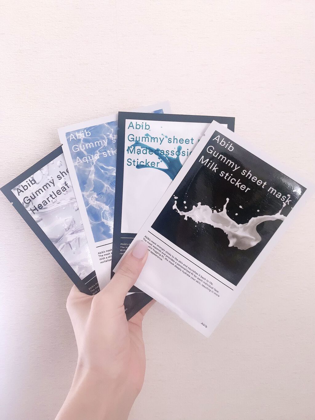 ガムシートマスク コラーゲン※10ミルク※11ステッカー/Abib /シートマスク・パックを使ったクチコミ（2枚目）