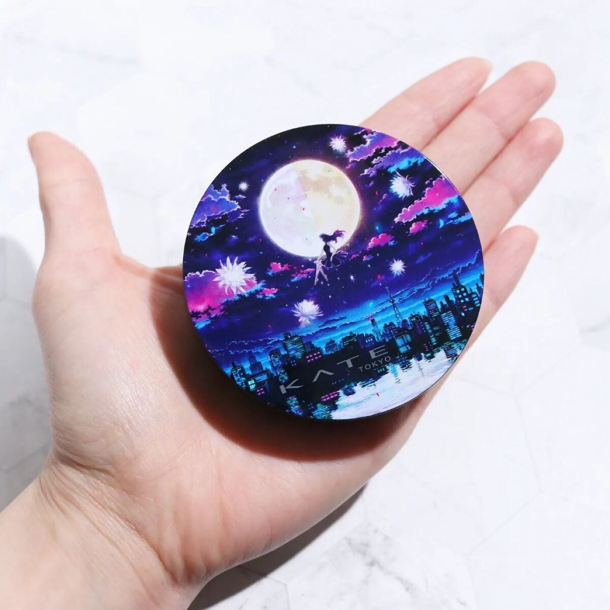 ムーンプレストブライトパウダー/KATE/プレストパウダーを使ったクチコミ(2枚目)