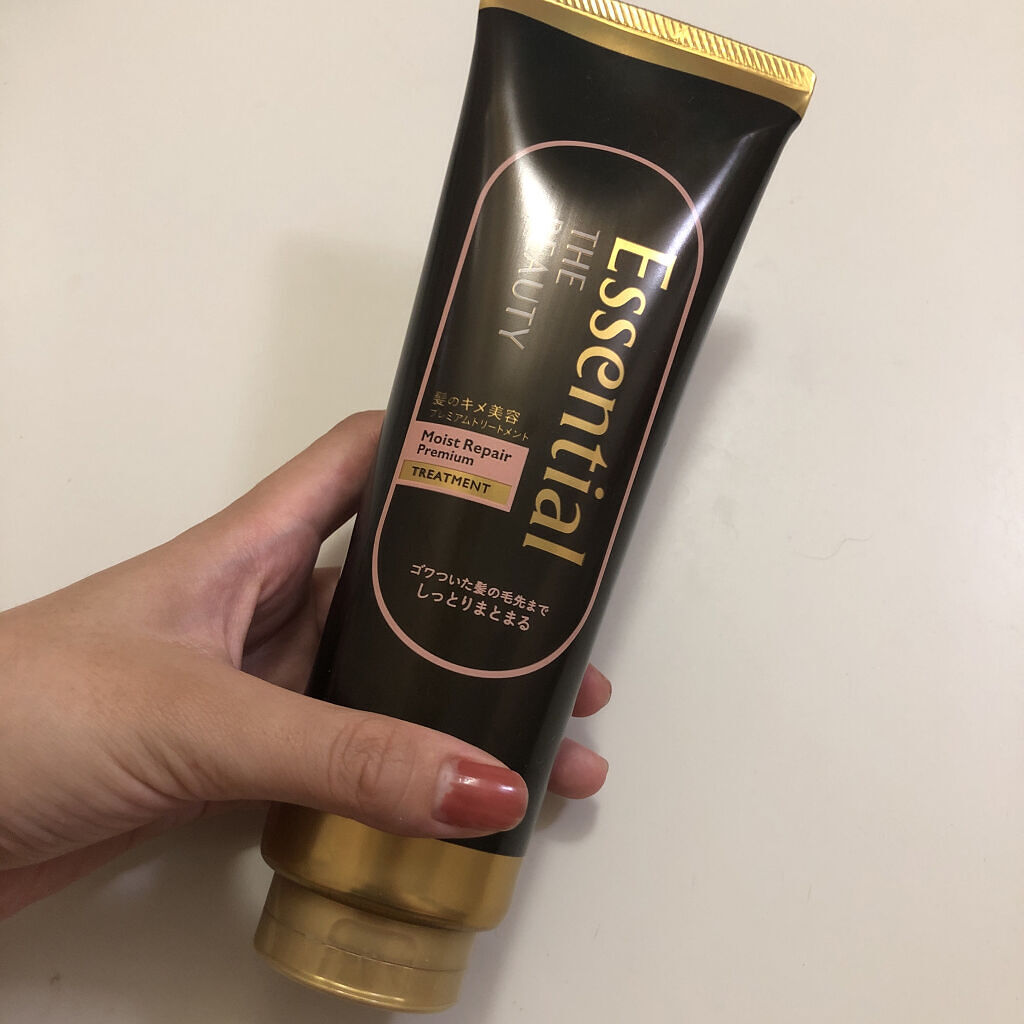 THE BEAUTY 髪のキメ美容プレミアムトリートメント＜モイストリペアプレミアム＞/エッセンシャル/洗い流すヘアトリートメントを使ったクチコミ（1枚目）