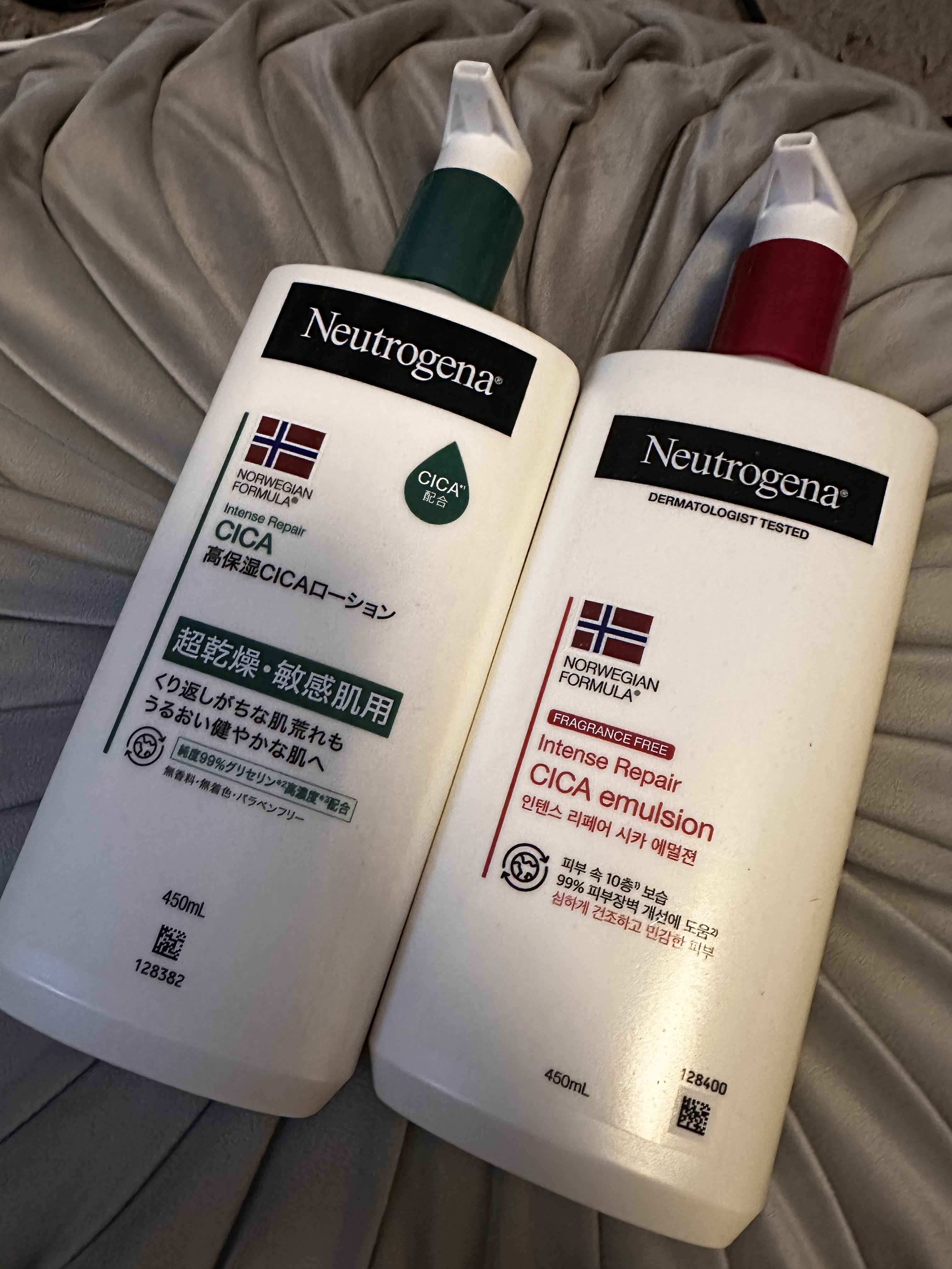 ノルウェー フォーミュラ インテンスリペア CICAボディエマルジョン/Neutrogena/ボディローションを使ったクチコミ（1枚目）