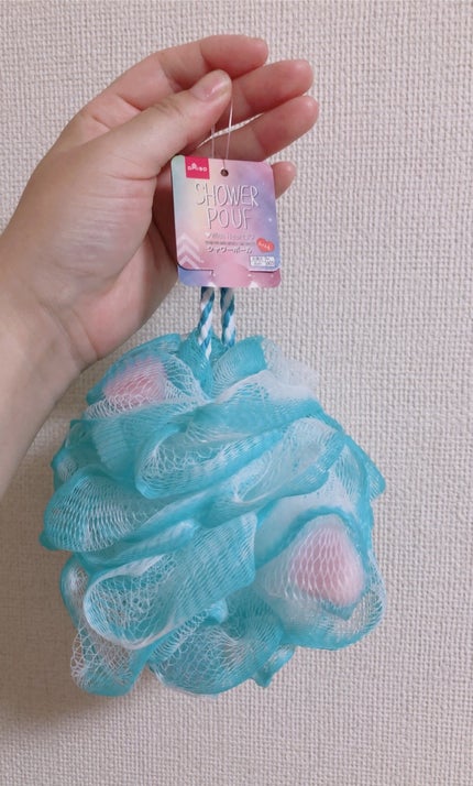 シャワーボール ハート入り/DAISO/バスグッズを使ったクチコミ(1枚目)