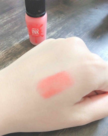 インク エアリー ベルベット/PERIPERA/口紅を使ったクチコミ(2枚目)
