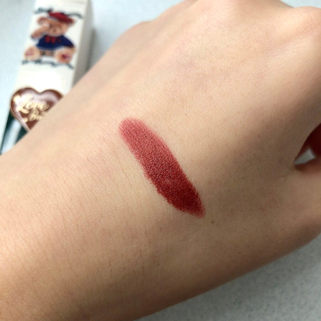 Love Bear リップスティック ツヤタイプ/FlowerKnows/口紅を使ったクチコミ(3枚目)