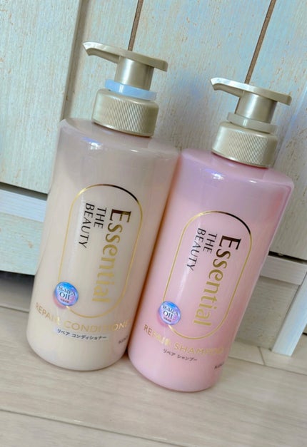 ザビューティ リペアシャンプー・コンディショナー/エッセンシャル/市販シャンプーを使ったクチコミ(1枚目)