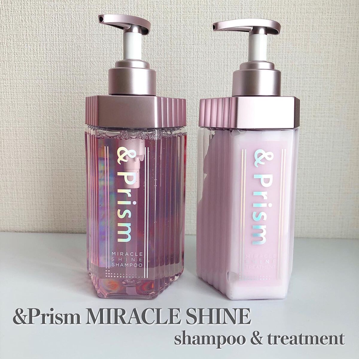 ミラクル シャイン シャンプー/ヘアトリートメント/&Prism/市販シャンプーを使ったクチコミ(1枚目)