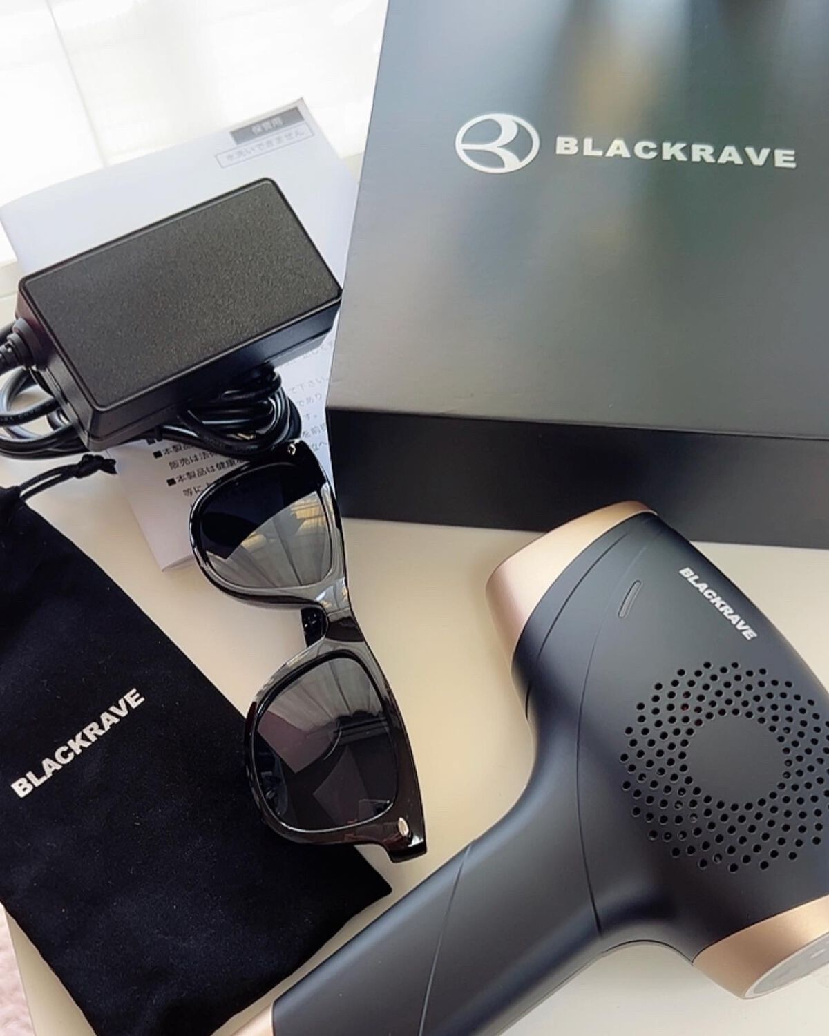 家庭用脱毛器/BLACKRAVE/家庭用脱毛器を使ったクチコミ（2枚目）