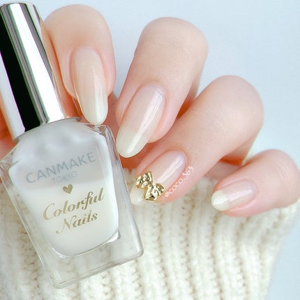 カラフルネイルズ/キャンメイク/マニキュアを使ったクチコミ(4枚目)