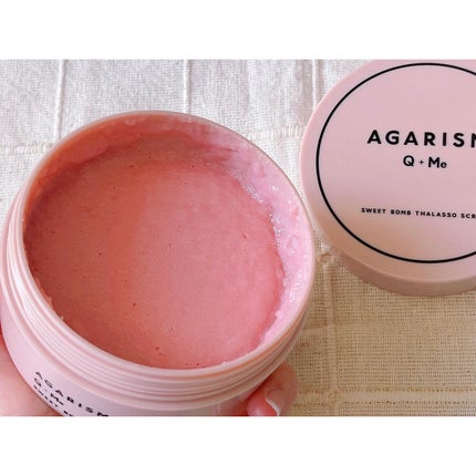 Q+Me スウィート ボム タラソ スクラブ/AGARISM/バスト・ヒップケアを使ったクチコミ(3枚目)