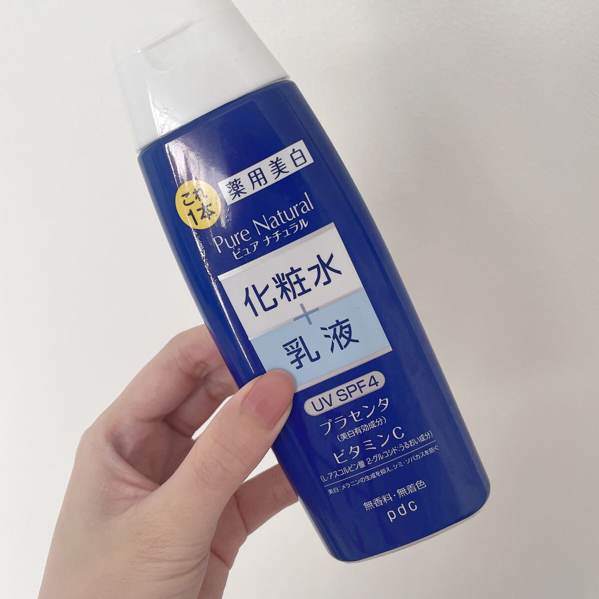 ピュア ナチュラル エッセンスローション ホワイト/pdc/オールインワン化粧品を使ったクチコミ(1枚目)