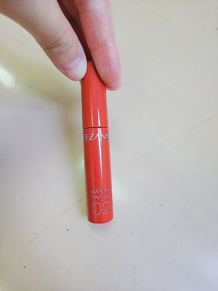 ウォータリーティントリップ/CEZANNE/リップティントを使ったクチコミ(1枚目)