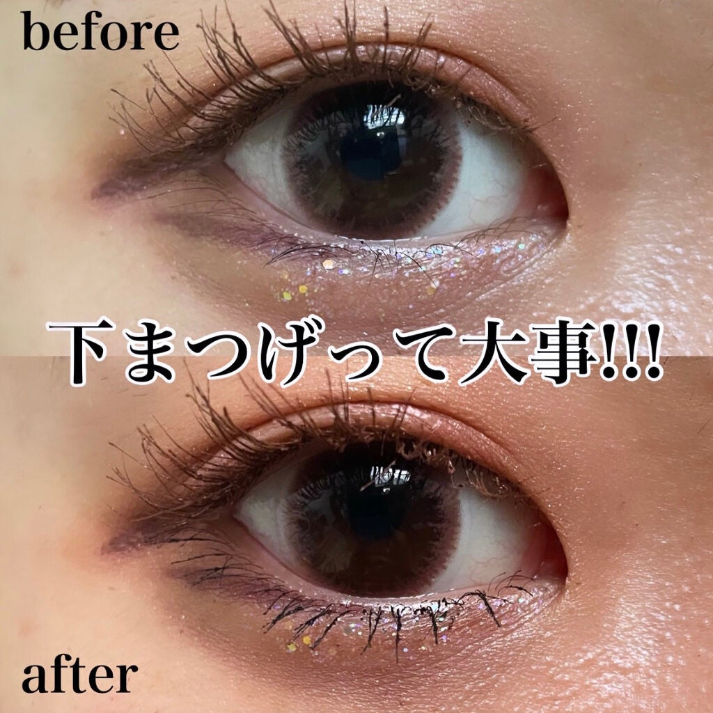 クイックラッシュカーラー ロングマスカラ/キャンメイク/マスカラを使ったクチコミ(1枚目)