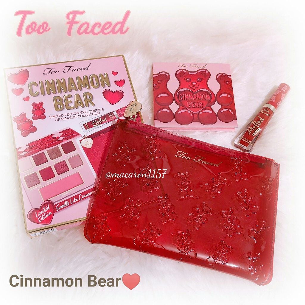 シナモン ベア メイクアップ コレクション/Too Faced/アイシャドウパレットを使ったクチコミ(1枚目)